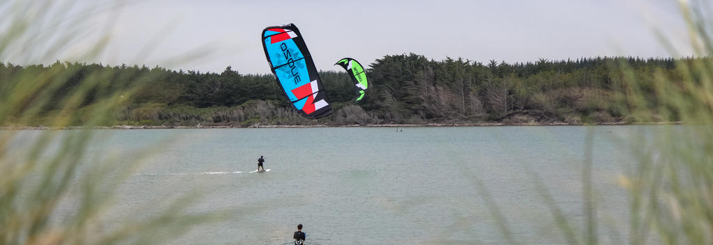 Paragliding at Foxton Beach