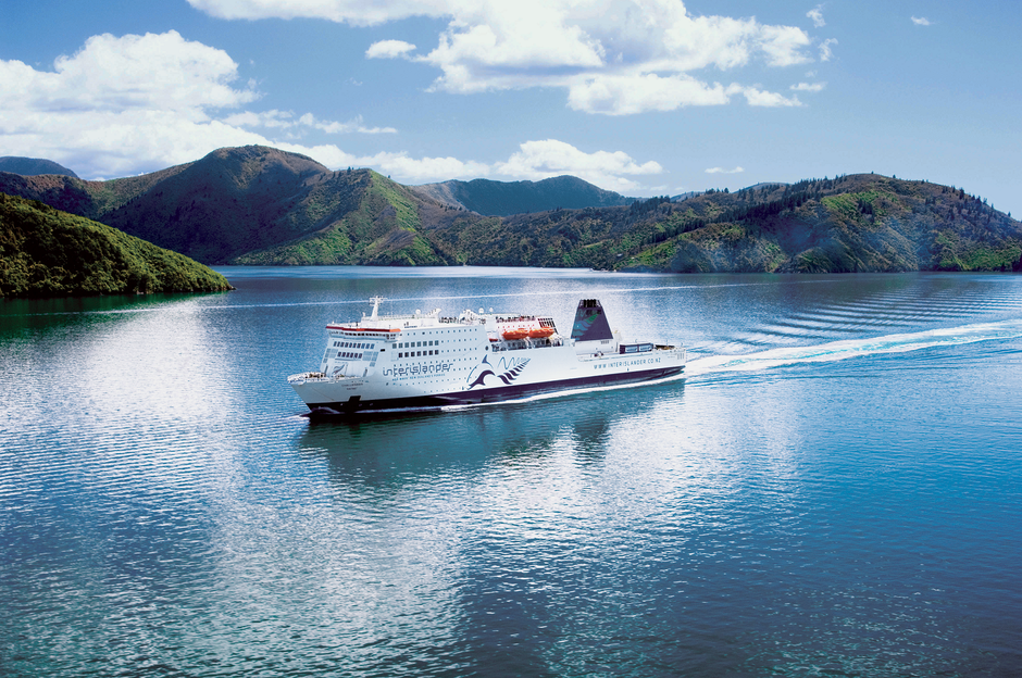 Interislander Ferry, Marlborough Sounds