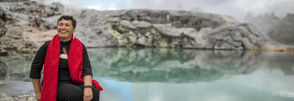 Te Puia guide Kirimatao West shares the history of the center for Māori culture and geothermal wonders.