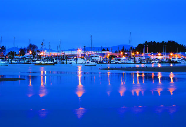 Motueka is a vibrant town, known for its lively café culture and artistic community. It is also a gateway town to the Abel Tasman National Park.