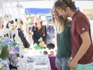 Explore the local produce and crafts at the markets.