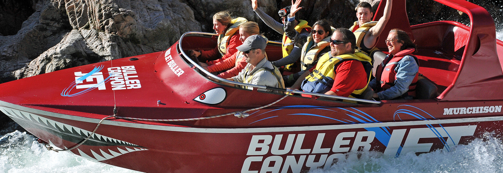 Buller Canyon jetboating