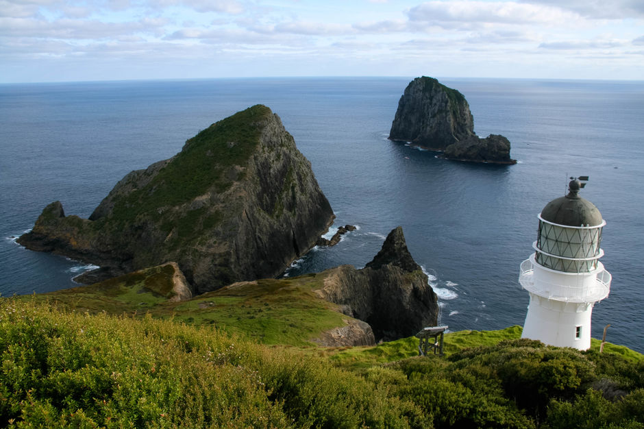 The Cape Brett Lighthouse is at the end of the walk