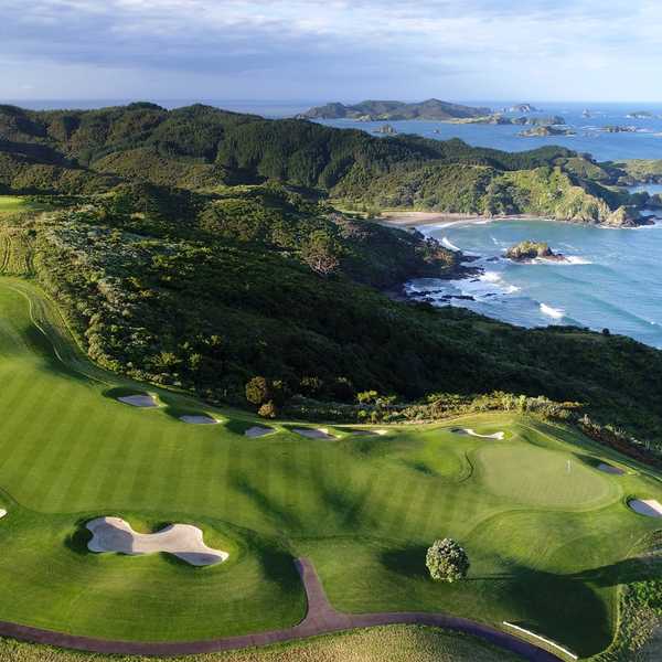 The majestic Kauri Cliffs is located in Matauri Bai, Northland.