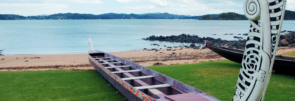 Waka at Waitangi