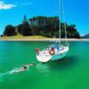 The Bay of Islands begs to be explore by sail boat.