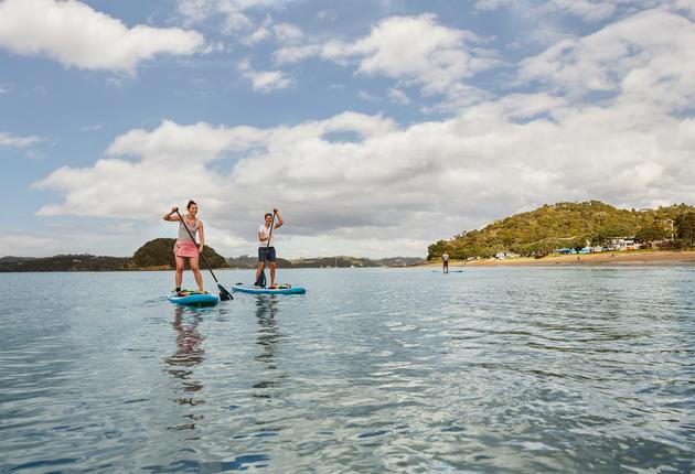 Thousands of kilometres of coastline, lakes, and rivers herald New Zealand as a water sports mecca. From swimming to fishing, kayaking, sailing, and stand-up paddleboarding you're sure to find something you love. 