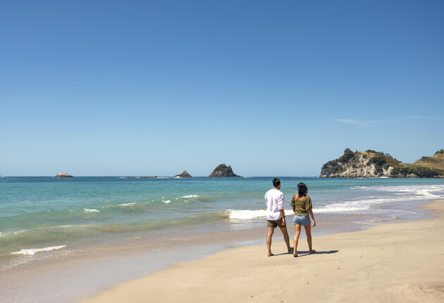 New Zealand’s balmy summer season runs from December to January and February. It's the perfect time for swimming, surfing and road-tripping. 