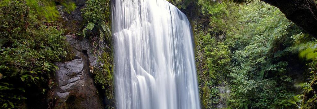 Korokoro Falls on the Lake Waikaremoana Track