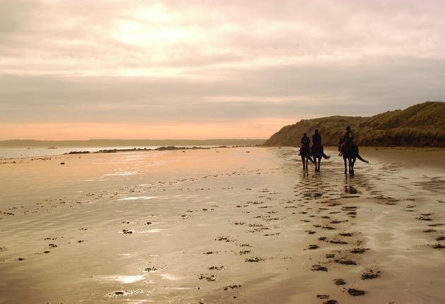 Oreti Beach was Burt Munro's race track - a 26 kilometre stretch of perfectly smooth sand.