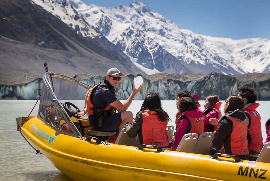 Tasman Glacier,Mount Cook