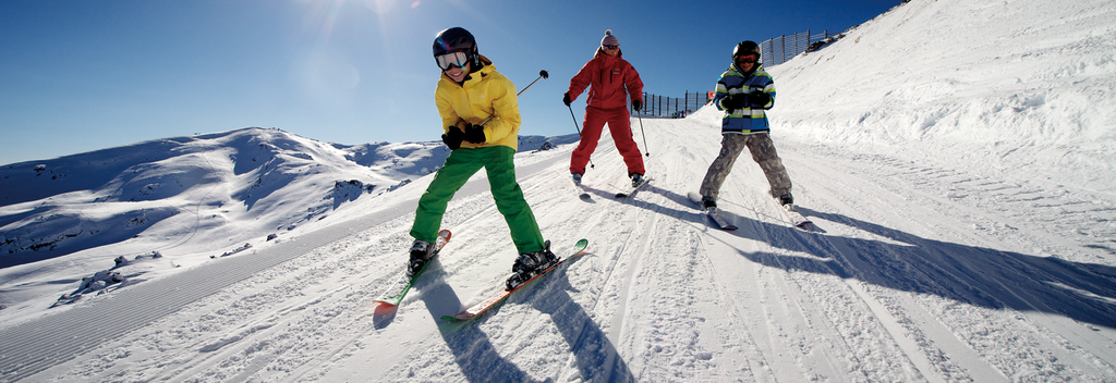 Skiing at Cardrona, near Wanaka