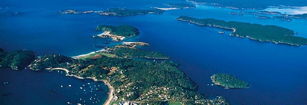 Oban/Halfmoon Bay from the air