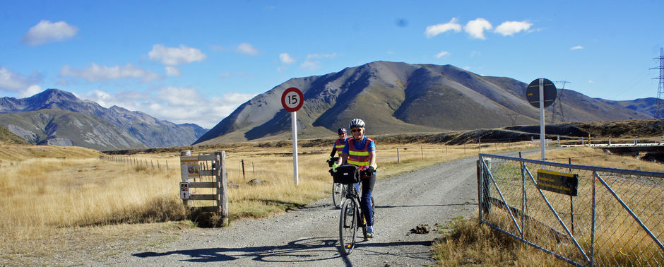 Cycling through Molesworth Station