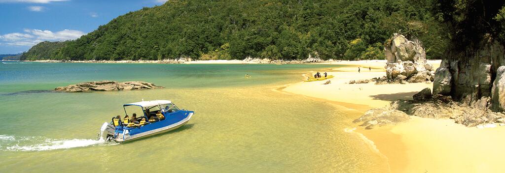 Mārahau water taxi, Abel Tasman