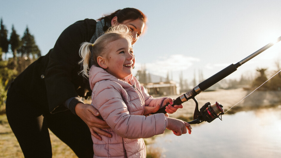 Family friendly fishing all year-round