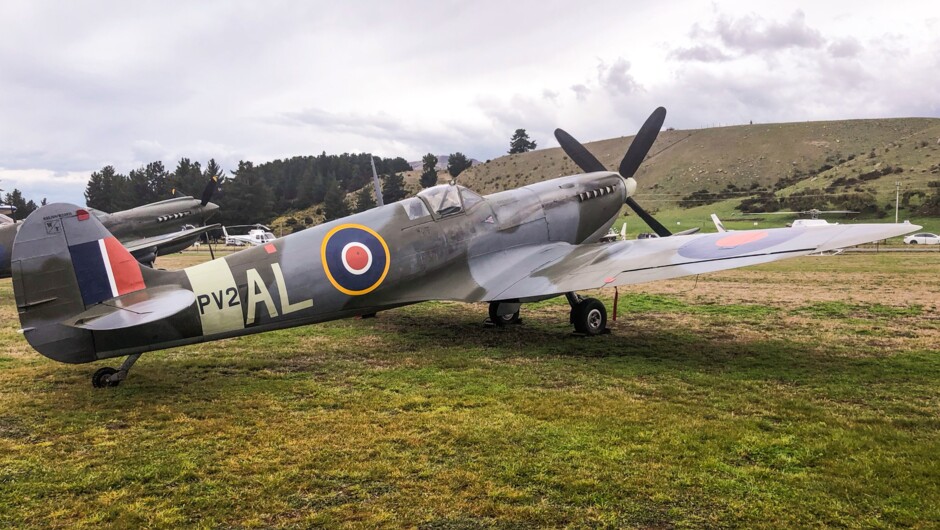 WWII Aircraft at Warbirds over Wanaka International Airshow.