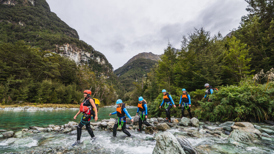 Hiking in the Routeburn Valley