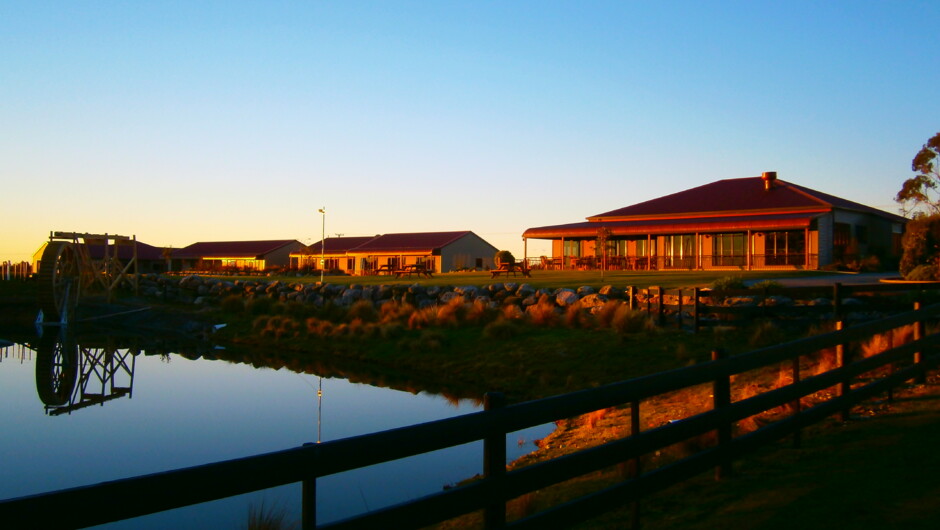 Stations Inn Outside - Sunset