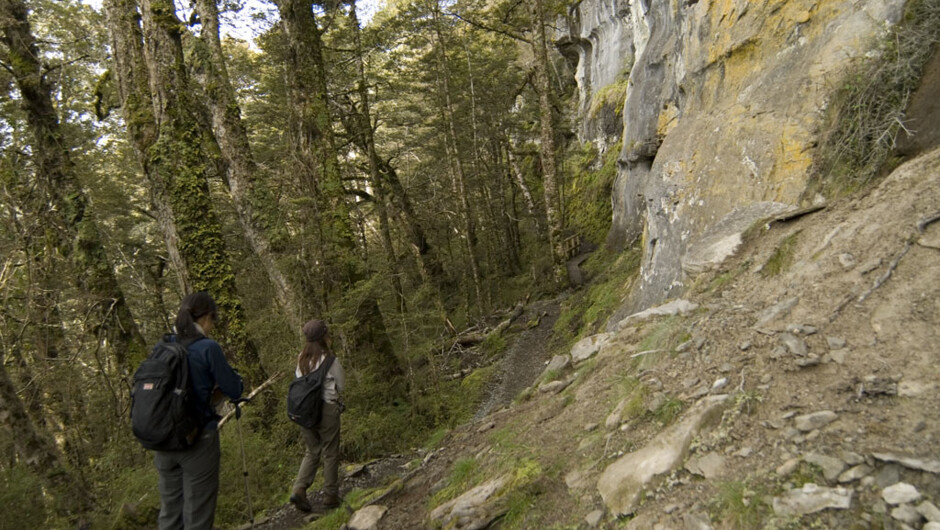 Kepler Bluffs, Luxmore Heli Hike