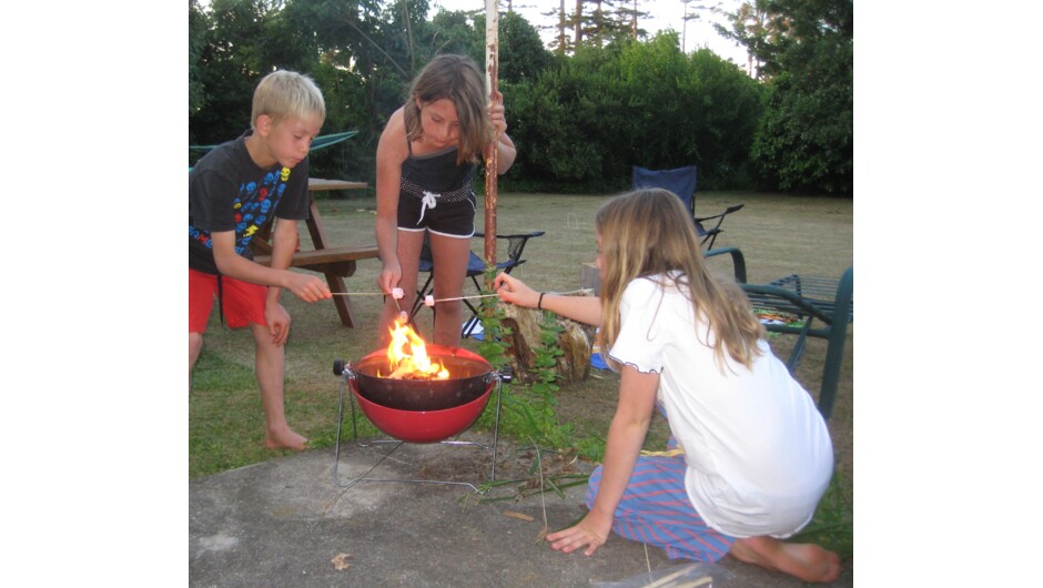 Marshmallow BBQ fun