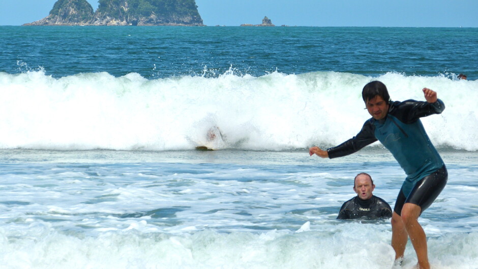 Surfen in Coromandel