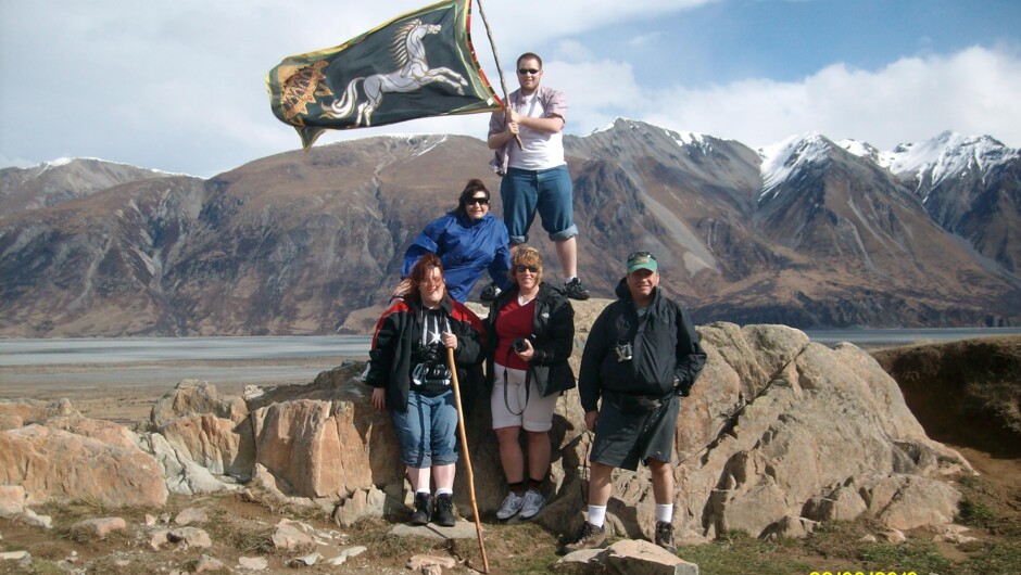 At the top of Edoras!