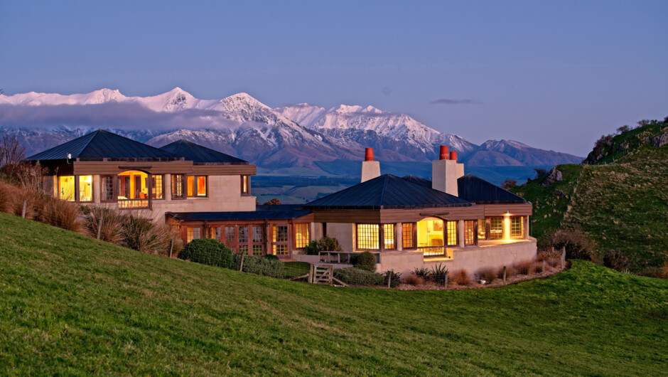 Cabot Lodge at Dusk