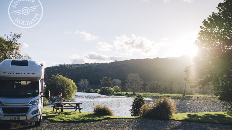 Sunrise Holidays, helping you find your beautiful slice of NZ