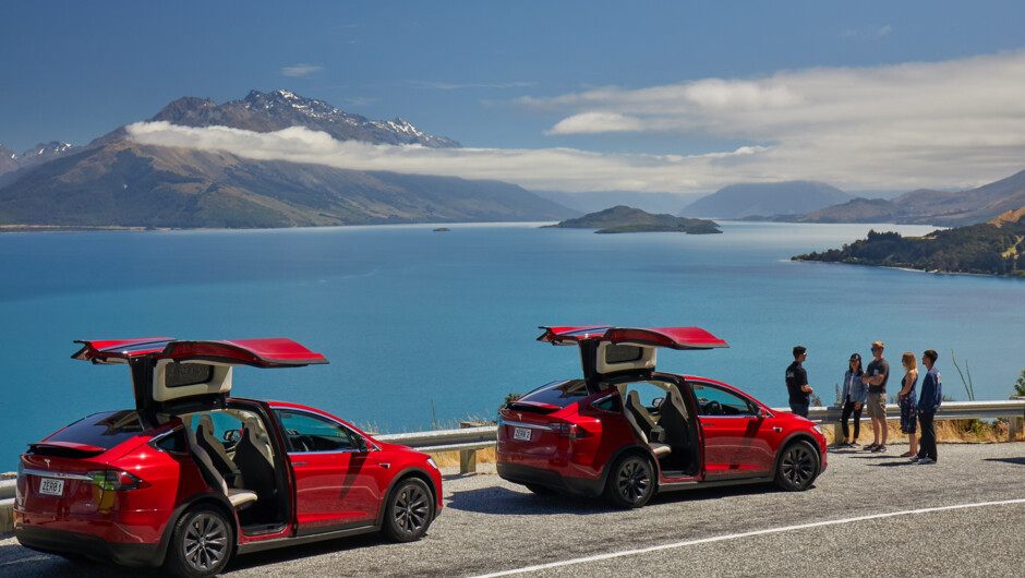 Tesla Private Tour - Glenorchy & Paradise