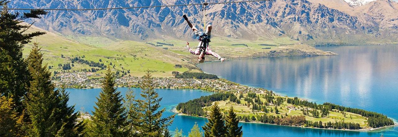 Queenstown Zip Lining In New Zealand Things To See And Do In New Zealand