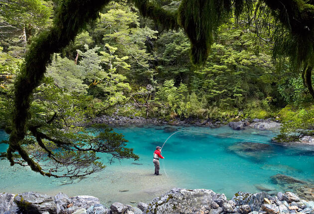 On New Zealand’s rivers and streams, a wonderful angling etiquette system has evolved that works well.