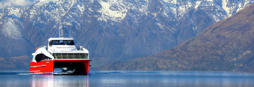 The Spirit of Queenstown Scenic Cruise di Lake Wakatipu akan membuat anda terhanyut dalam keindahan  Mt. Nicholas High Country Farm.