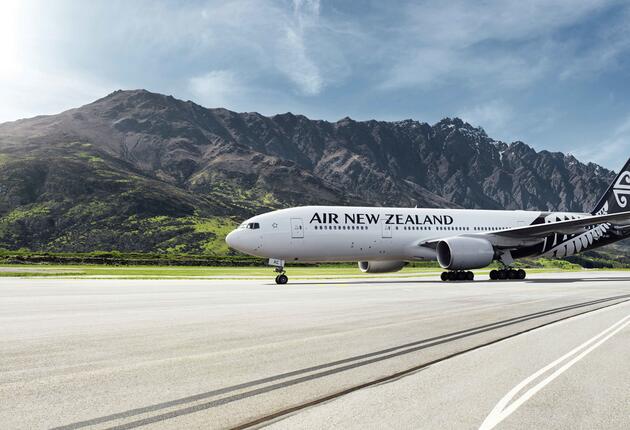 International flights operate between Queenstown Airport, New Zealand and four Australian destinations - Brisbane, Sydney, Melbourne and the Gold Coast.