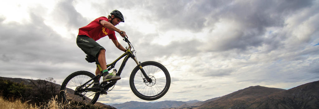 A private bike park riddled with more than 40km of pro-built mountain biking trails, many of which take you high with amazing valley views.