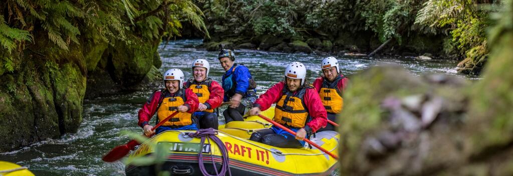 Kaitiaki rafting 