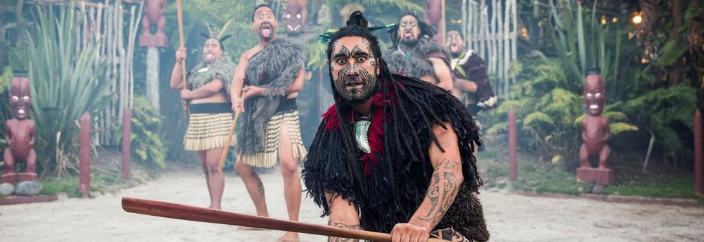 Journey back to a time of proud warriors and ancient traditions with Tamaki Maori Village