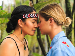 Be greeted with a Hongi, a traditional Māori greeting, in Rotorua.