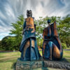 Waituki Sculpture in Government Gardens