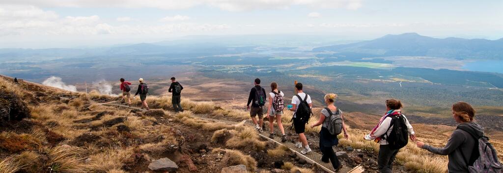 The highest point of the Tongariro Alpine Crossing is 1886 metres above sea level.