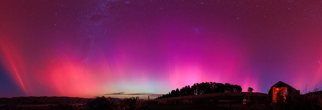 Aurora Australis in Wairarapa