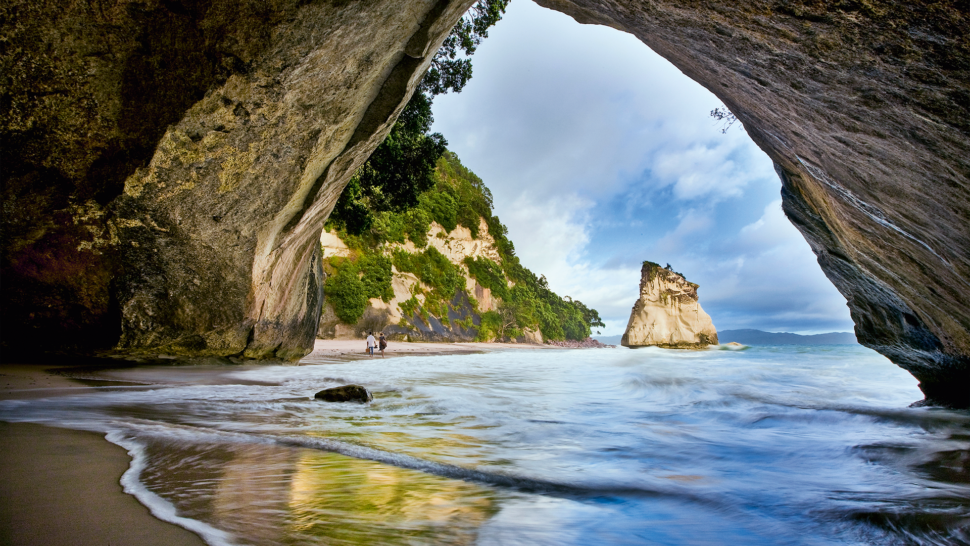 新西兰的风景名胜图片