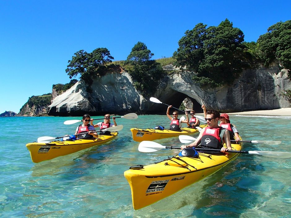 Kayaking adventures in the Coromandel