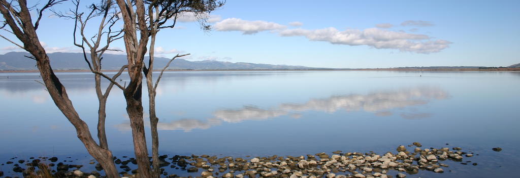 Western shore of Lake Wairarapa