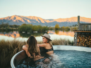 Relax in the Ōmarama Hot Pools.