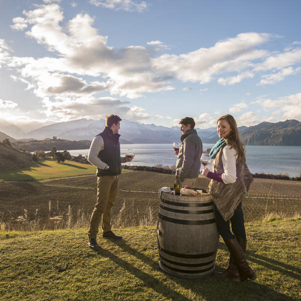 Lake Wānaka's Rippon is representative of the pioneering spirit of the winemakers in Central Otago - the world's southernmost wine producing region.