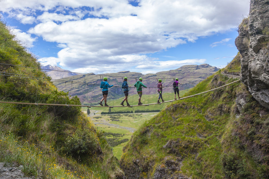Wild Wire tours are perfect for anyone who loves waterfalls and beautiful views over Wanaka.
