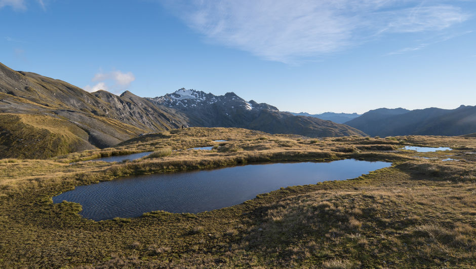 I spent the morning hiking and was pleased to discover a small mountain lake where, if you are brave enough to embrace the chill, is perfect for a dip