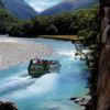 Jet-boating, Mt Aspiring