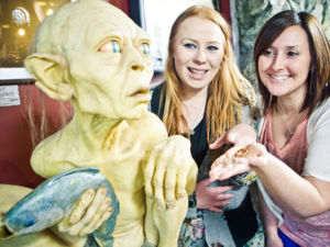 Get a peek into behind-the-scenes movie making with a visit to the Weta Cave.